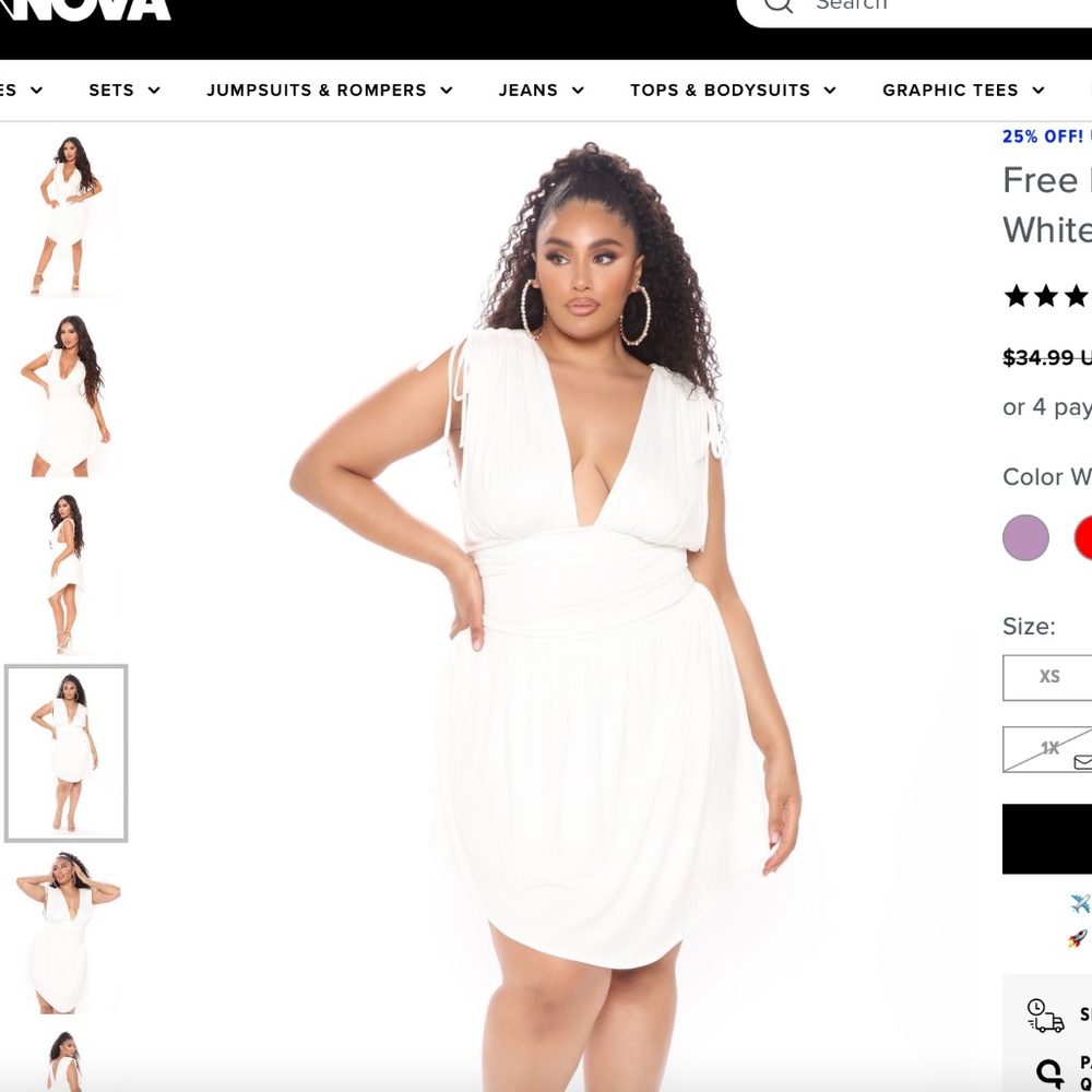Free Falling Mini Dress
